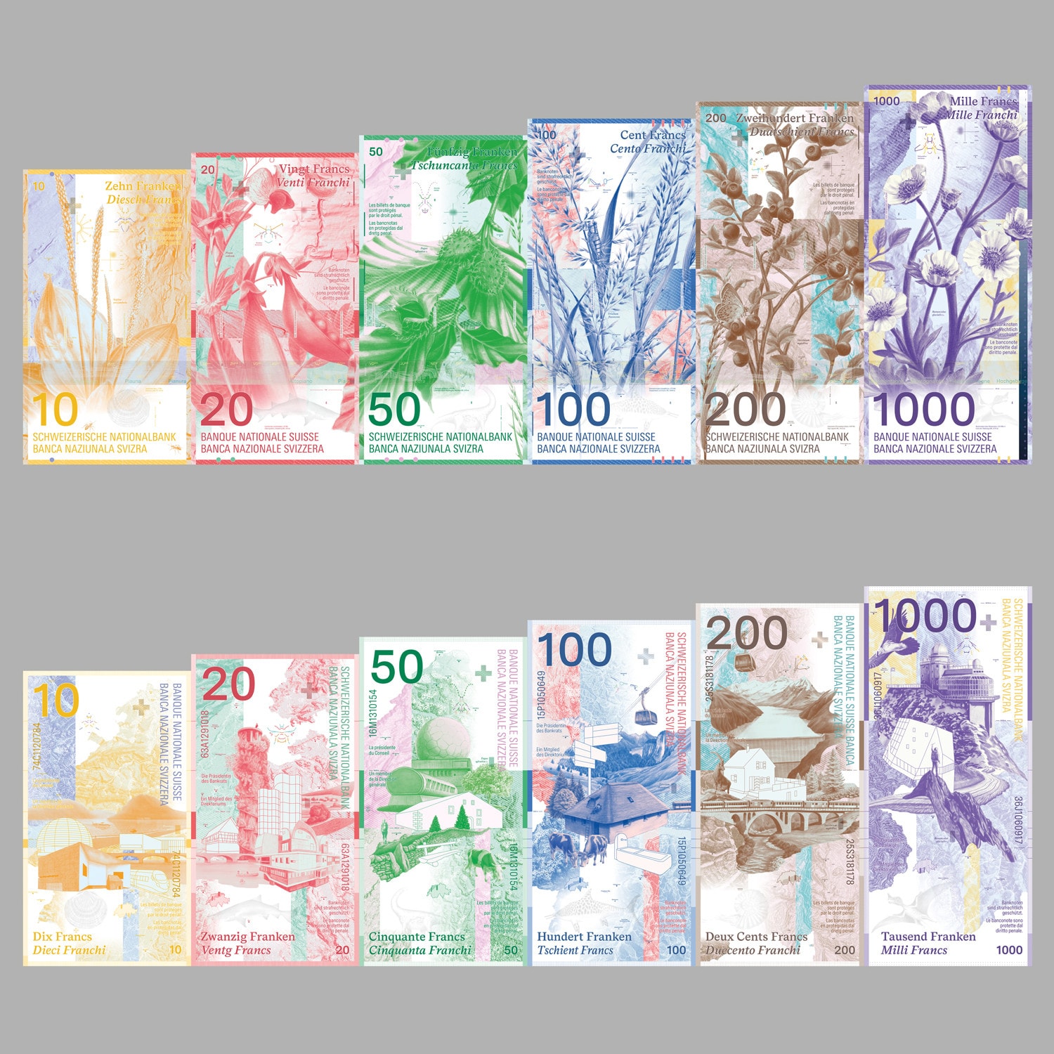 01 10 series swiss banknotes emphase