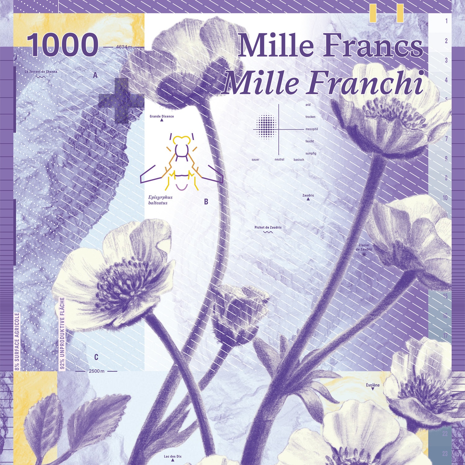 13 10 series swiss banknotes emphase