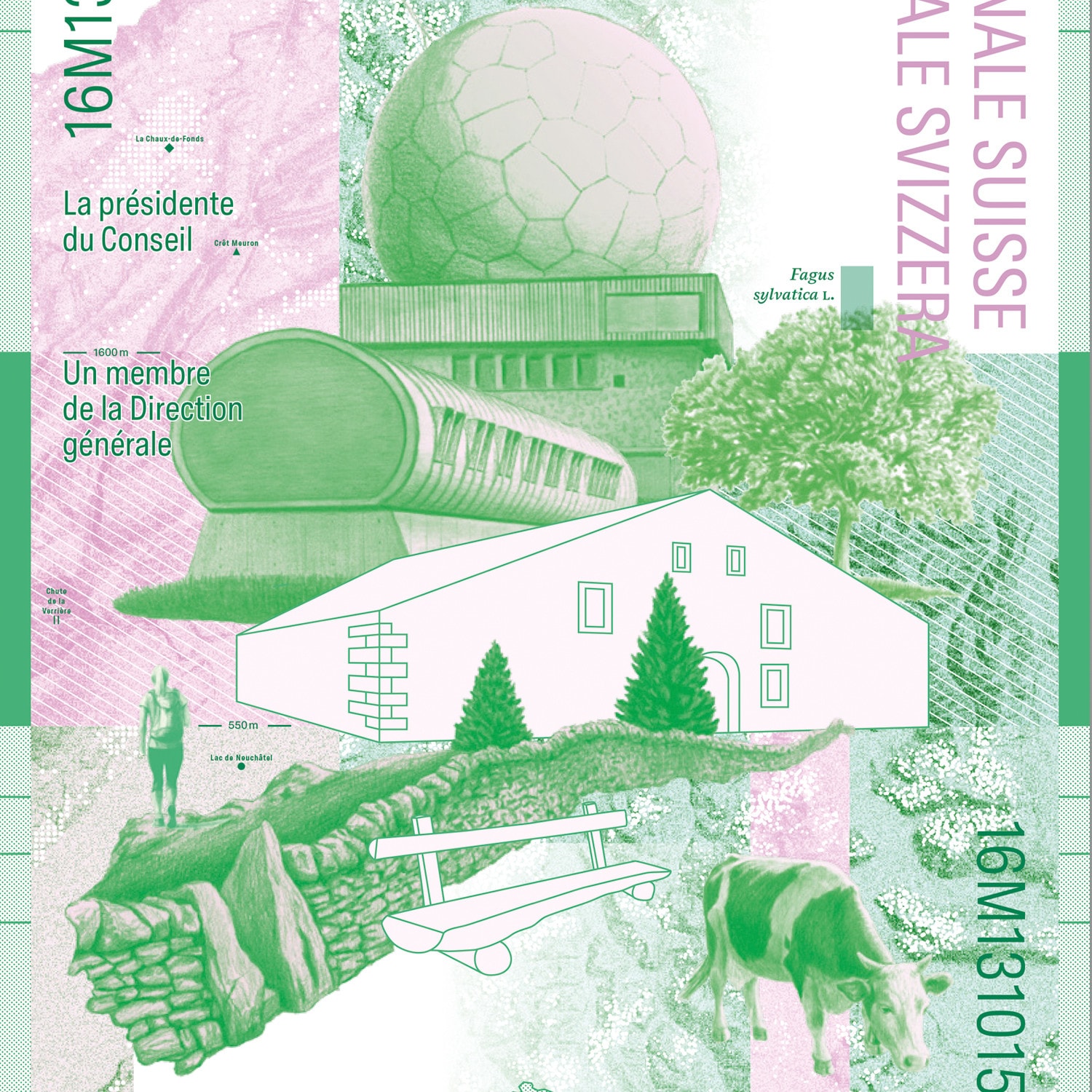 18 10 series swiss banknotes emphase